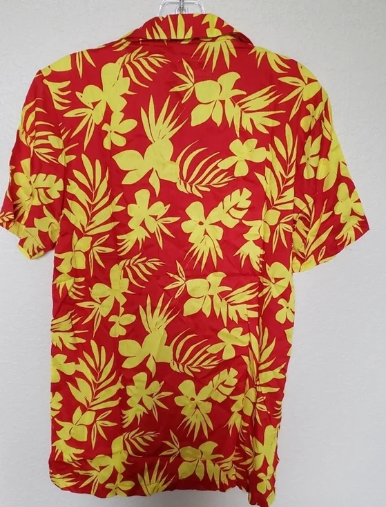 Mens Onia Vacation Shirt Flame Button Down NWT - Picture 4 of 6